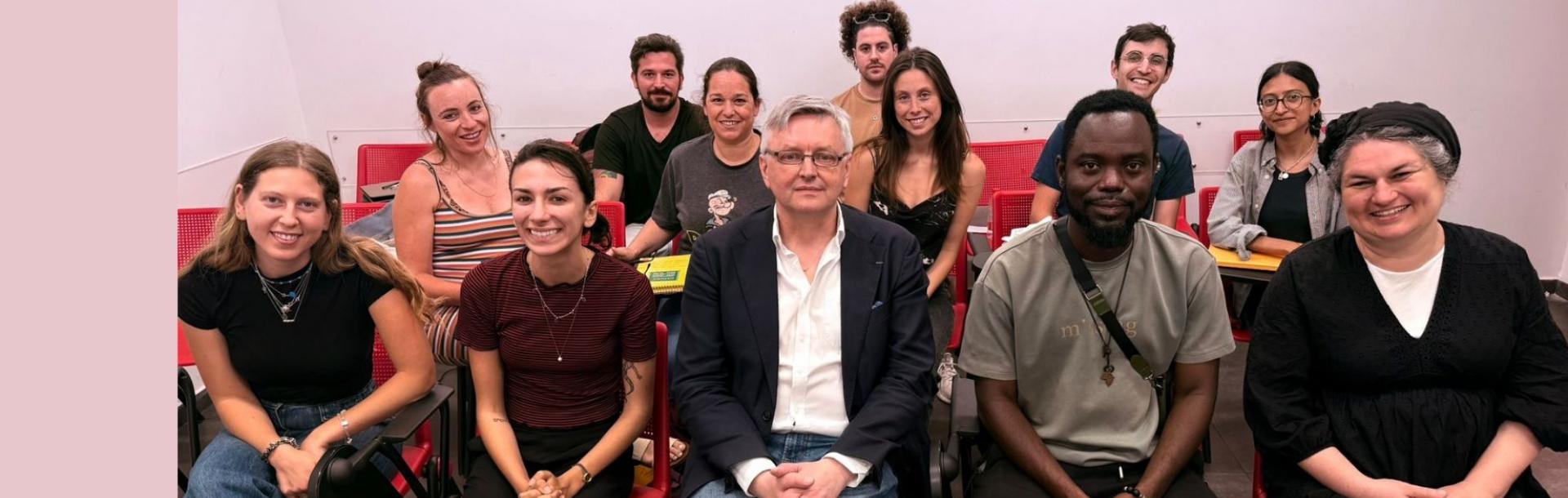 A prominent filmmaker brought his craft, his business advice, and his unreleased masterpiece to a workshop for Tel Aviv University film students 