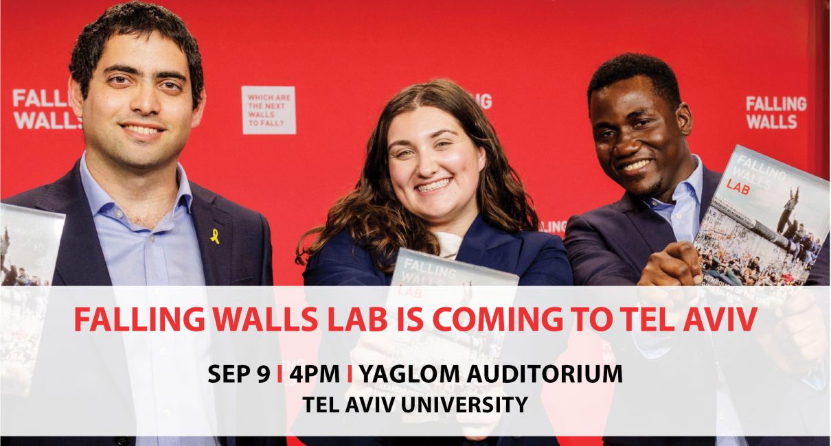 Falling Walls Lab Tel Aviv 2026 at Tel Aviv University
