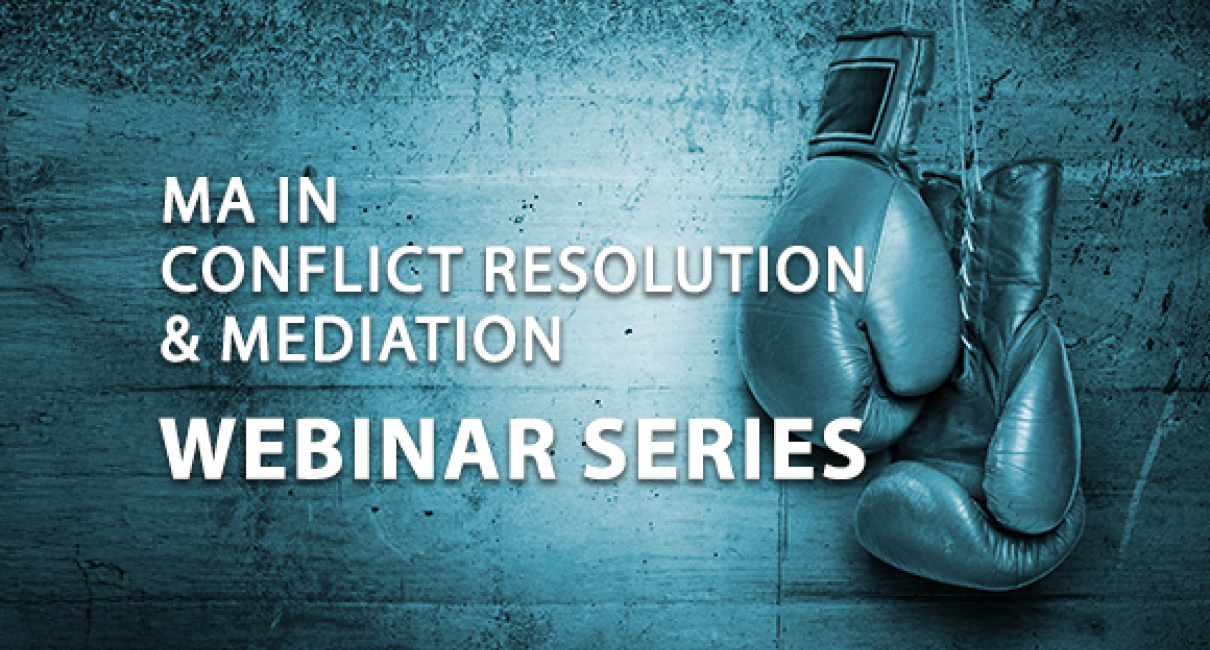 Conflict Resolution and Mediation MA Program Webinar | TAU ...