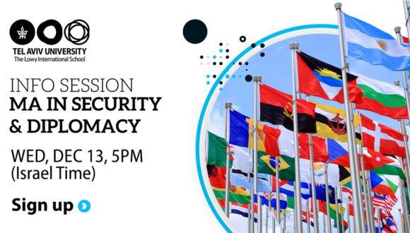 MA in Security & Diplomacy Info Session