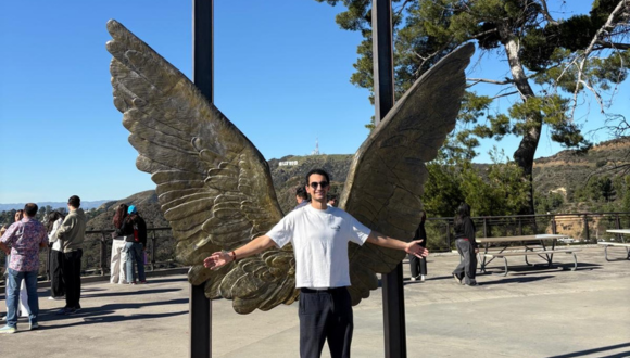 TAU Management & Liberal Arts BA student during his exchange stay in the United States