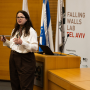 Bar Shahar, Tel Aviv University, winner of Falling Walls Lab Tel Aviv 2026